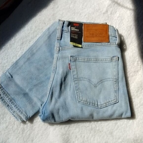 NWT Levi 510 Skinny Jeans 29x30 - Picture 5 of 5